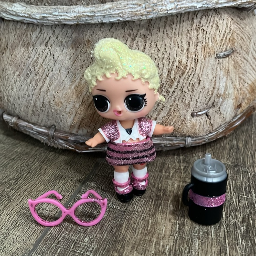 LOL Surprise Dolls PINK BABY Bling Holiday Glitter Series